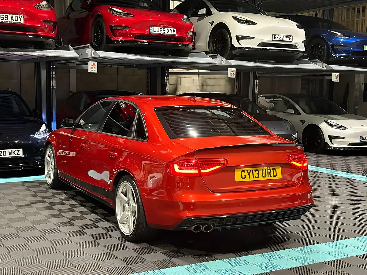 Used 2013 Audi A4 Black Edition Red - Interior and Exterior details 5