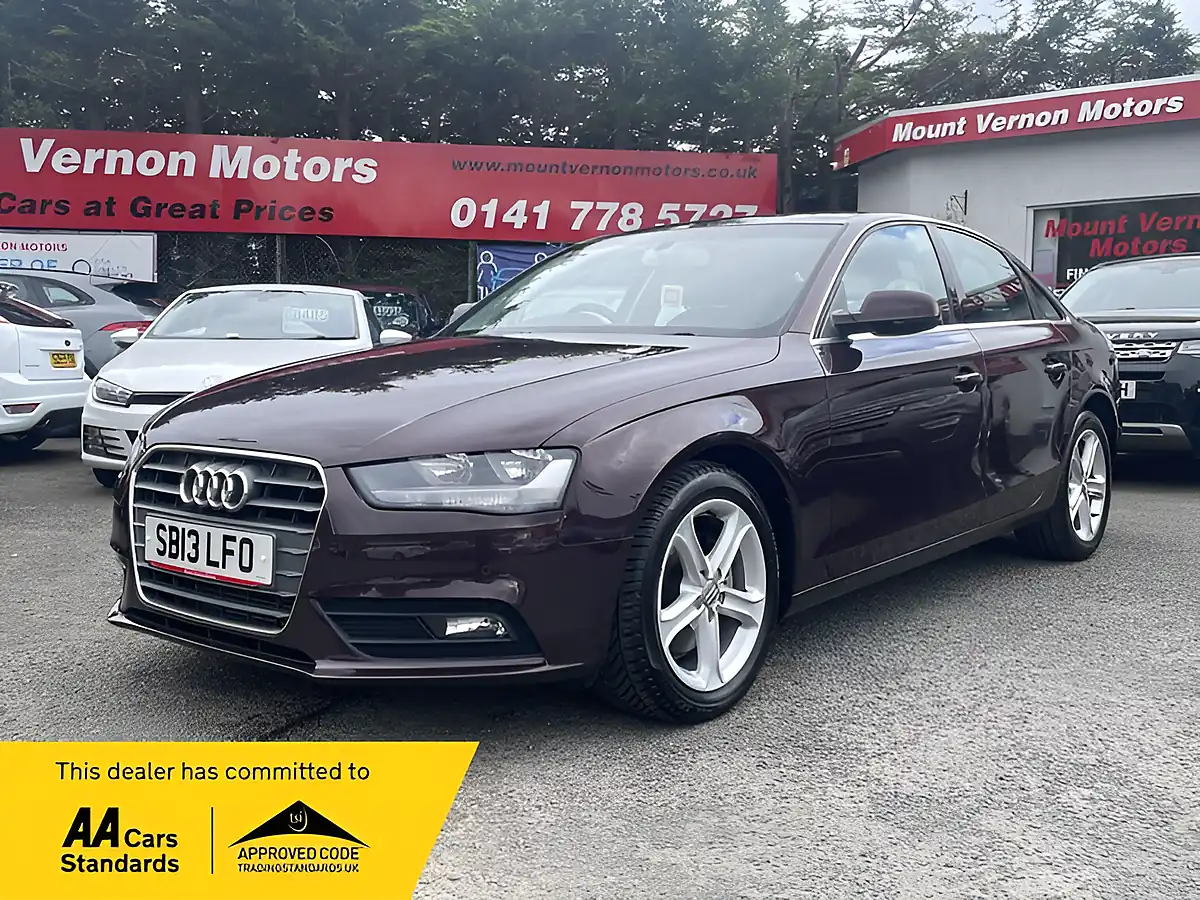 Used 2013 Audi A4 Se Red - Front View