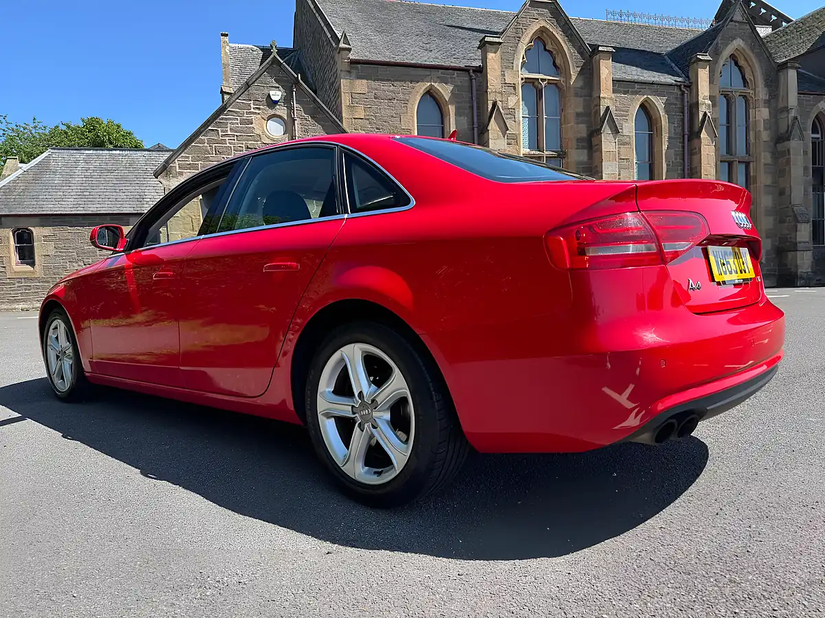Used 2013 Audi A4 Se Technik Red - Interior and Exterior details 4