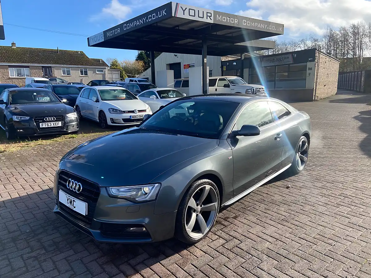 Used 2013 Audi A5 Black Edition Grey - Front View