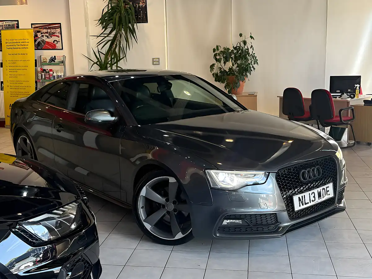 Used 2013 Audi A5 Black Edition Grey - Front View