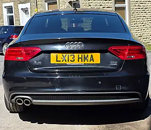 Used 2013 Audi A5 Black Edition Sportback Black - Interior and Exterior details 11