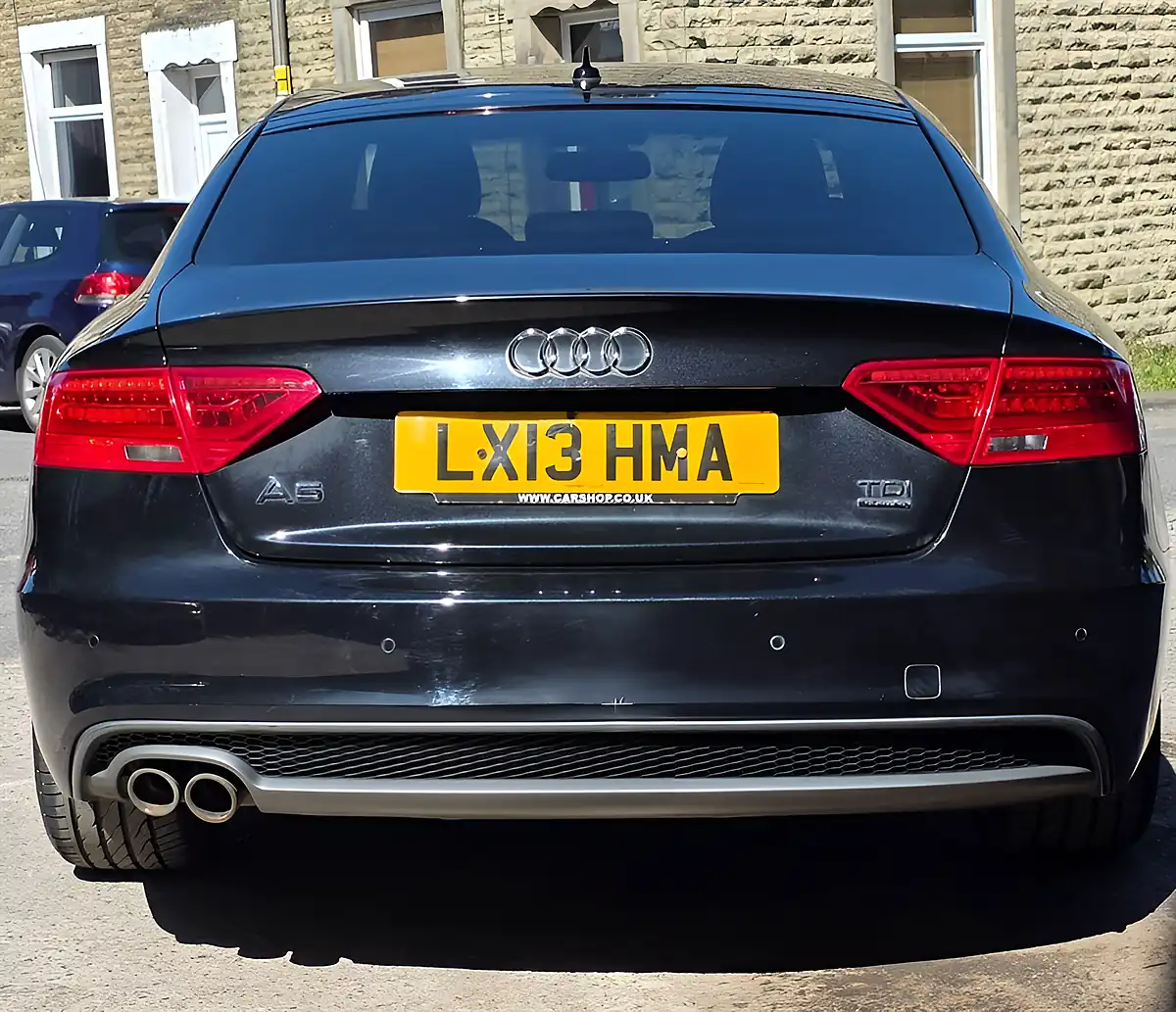 Used 2013 Audi A5 Black Edition Sportback Black - Interior and Exterior details 11