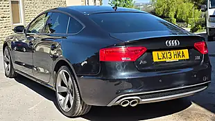 Used 2013 Audi A5 Black Edition Sportback Black - Interior and Exterior details 7