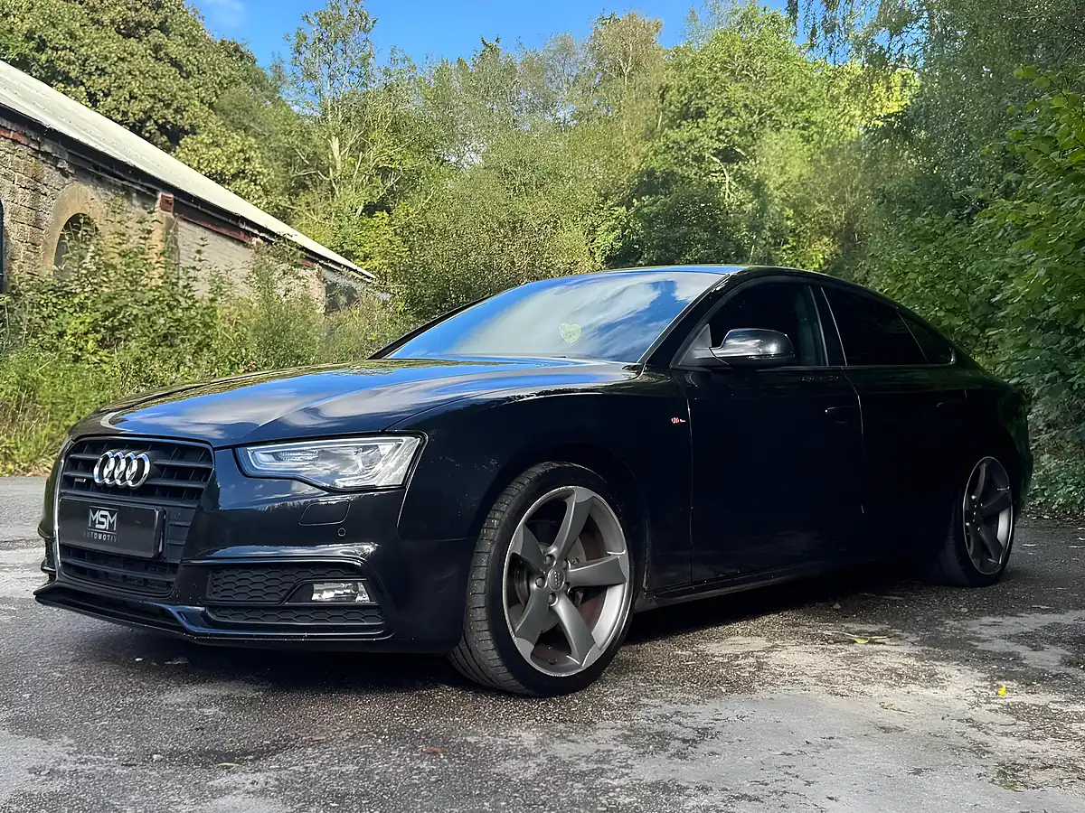 Used 2013 Audi A5 Black Edition Sportback Black - Interior and Exterior details 11