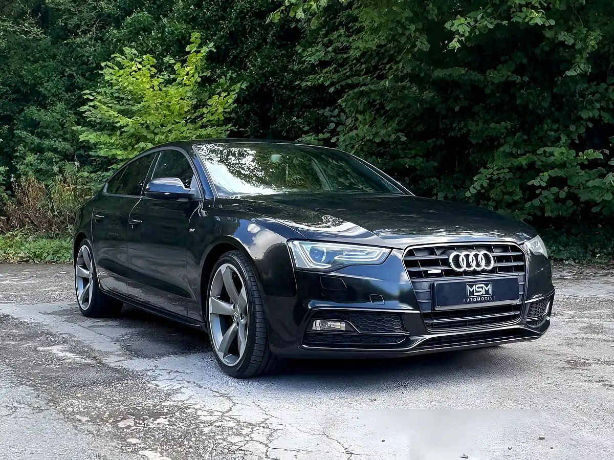 Used 2013 Audi A5 Black Edition Sportback Black - Interior and Exterior details 12