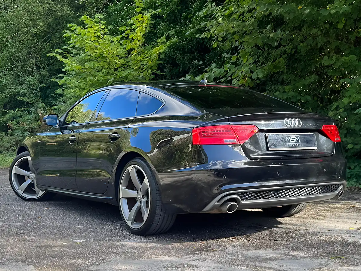 Used 2013 Audi A5 Black Edition Sportback Black - Interior and Exterior details 2
