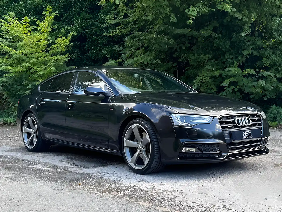 Used 2013 Audi A5 Black Edition Sportback Black - Interior and Exterior details 6