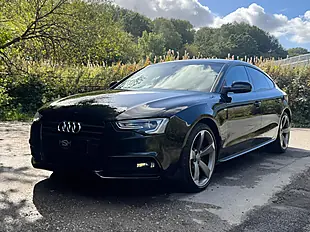 Used 2013 Audi A5 Black Edition Sportback Black - Interior and Exterior details 7