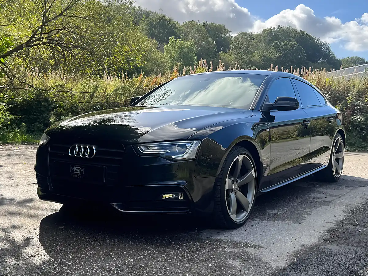 Used 2013 Audi A5 Black Edition Sportback Black - Interior and Exterior details 7