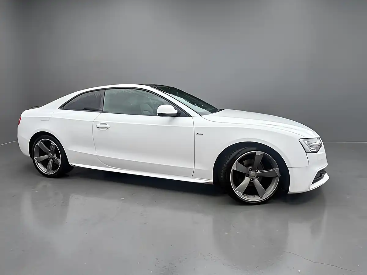 Used 2013 Audi A5 Black Edition White - Front View
