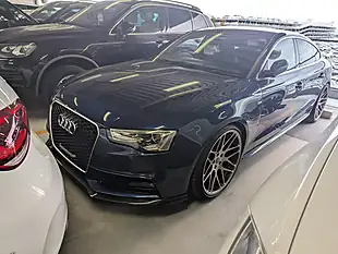 Used 2013 Audi A5 S-Line Blue - Interior and Exterior details 4