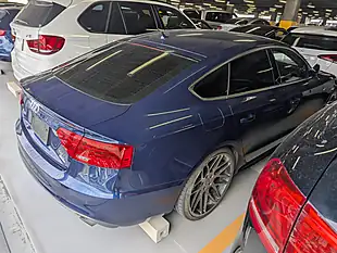 Used 2013 Audi A5 S-Line Blue - Interior and Exterior details 8