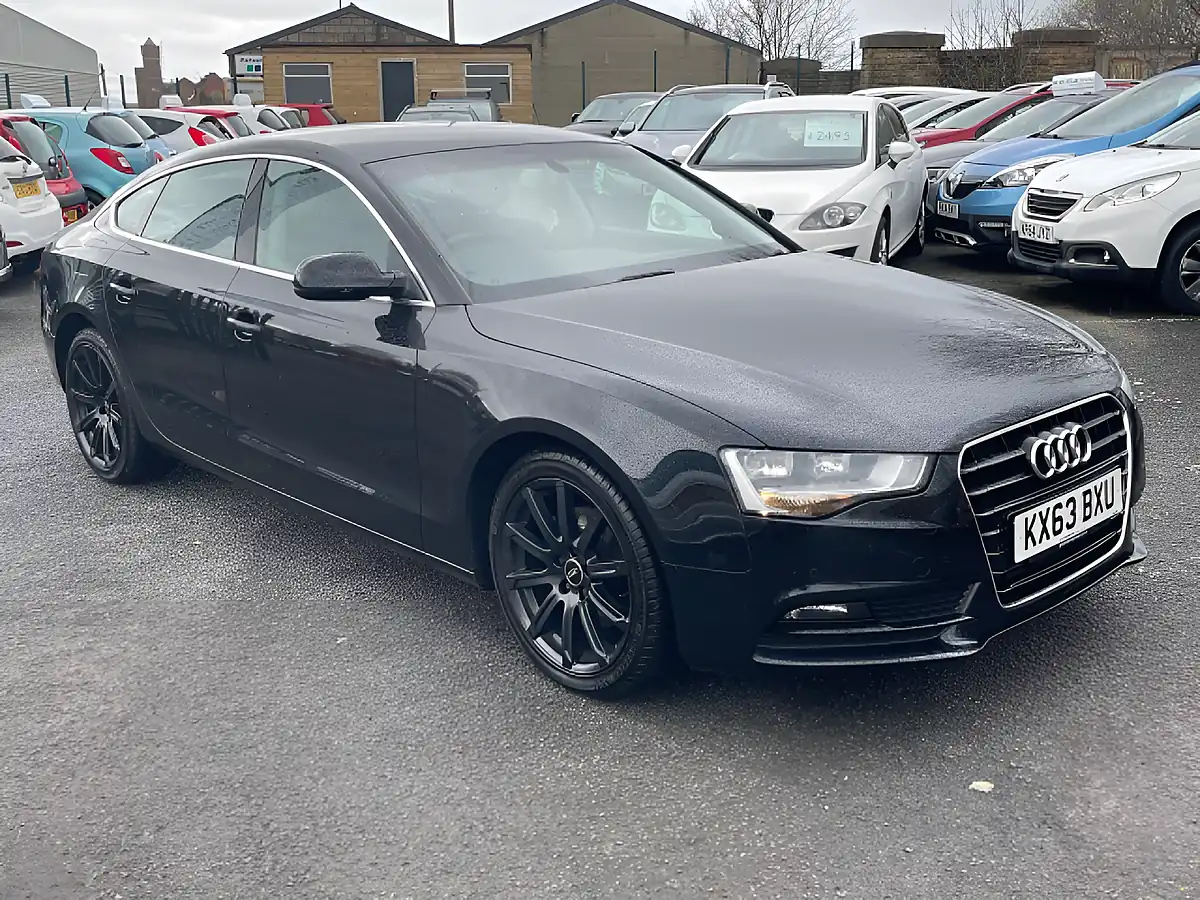 Used 2013 Audi A5 Se Technik Sportback Black - Front View