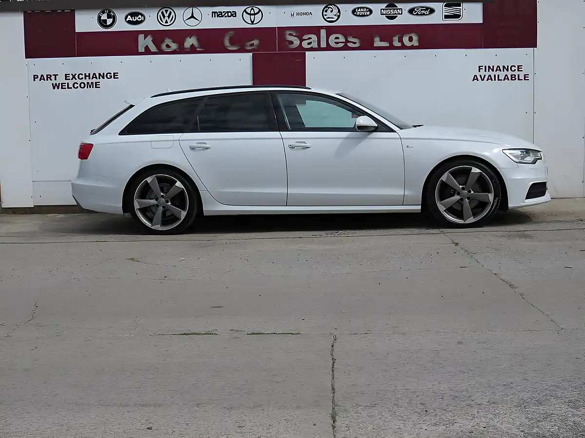 Used 2013 Audi A6 Avant Black Edition White - Interior and Exterior details 3
