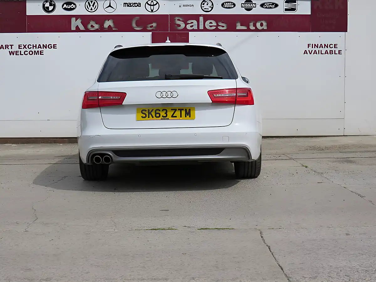 Used 2013 Audi A6 Avant Black Edition White - Interior and Exterior details 4