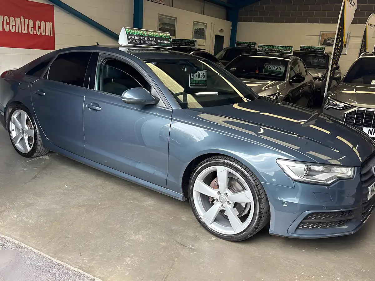 Used 2013 Audi A6 Saloon Black Edition Blue - Interior and Exterior details 11