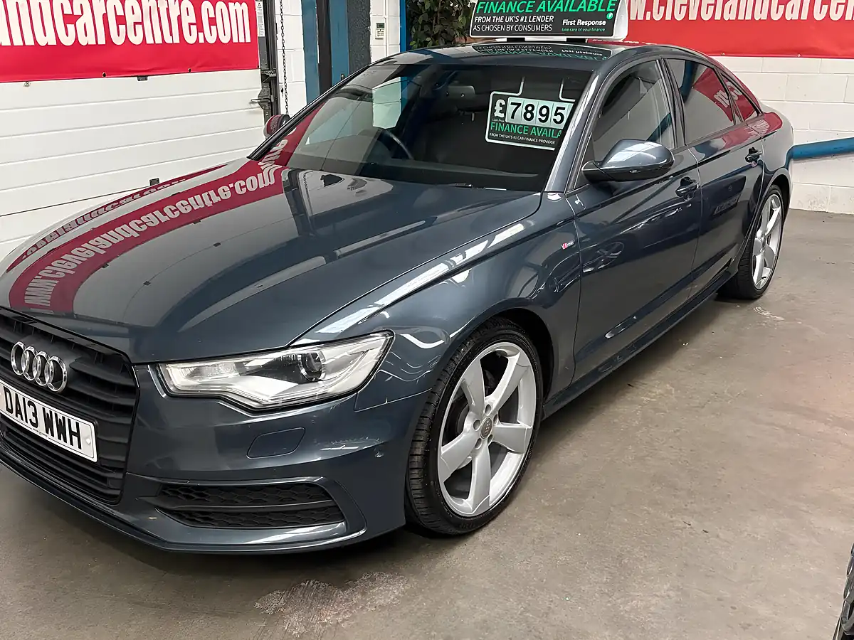 Used 2013 Audi A6 Saloon Black Edition Blue - Interior and Exterior details 2