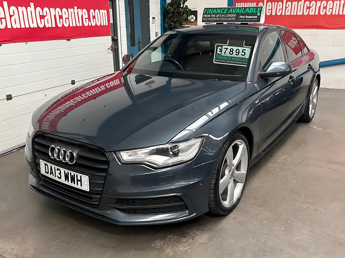 Used 2013 Audi A6 Saloon Black Edition Blue - Interior and Exterior details 3