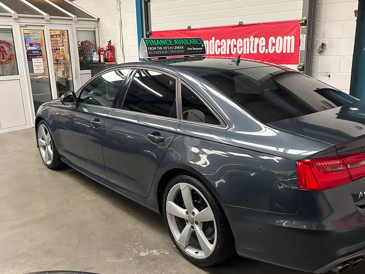 Used 2013 Audi A6 Saloon Black Edition Blue - Interior and Exterior details 4