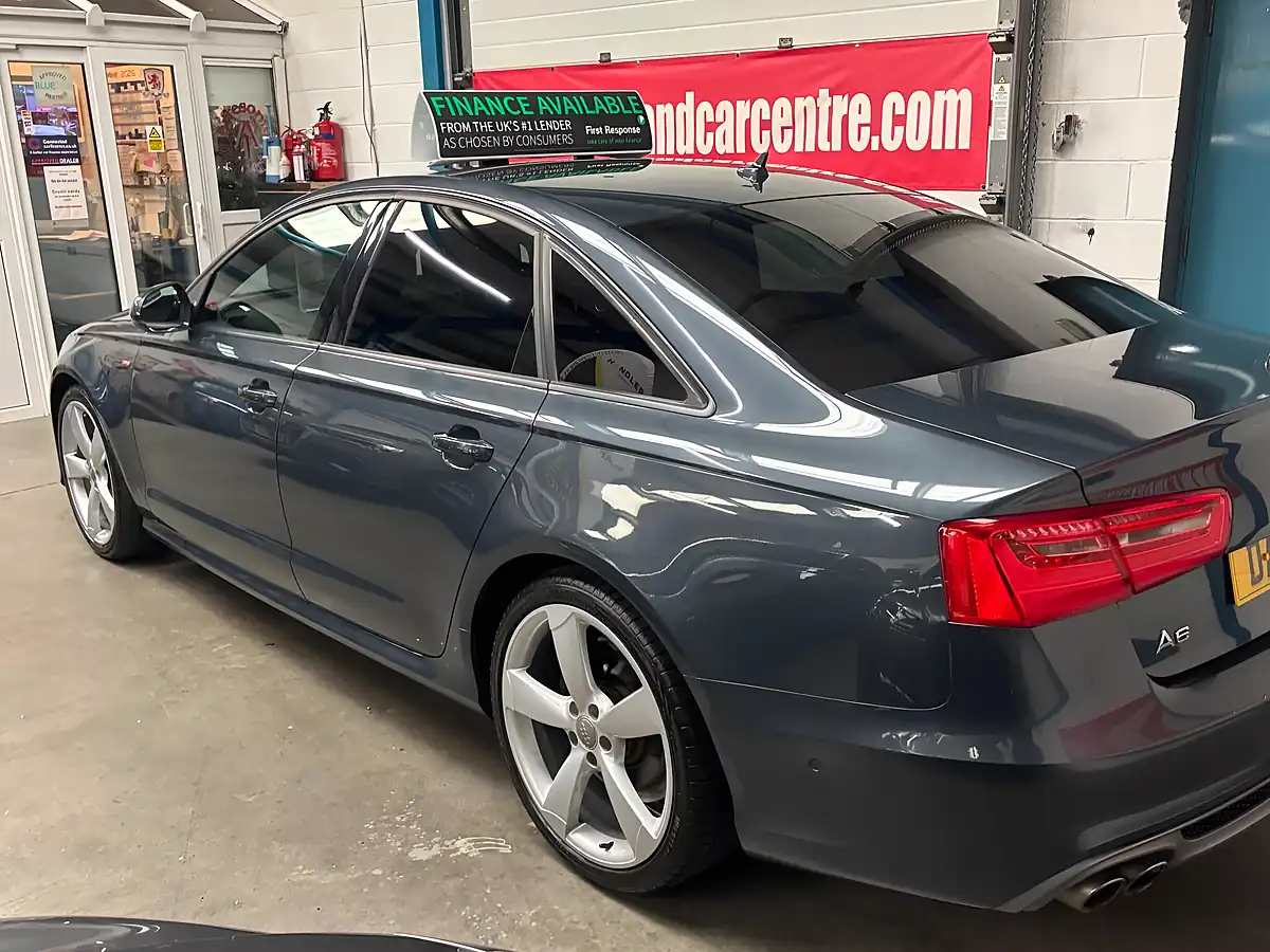 Used 2013 Audi A6 Saloon Black Edition Blue - Interior and Exterior details 5