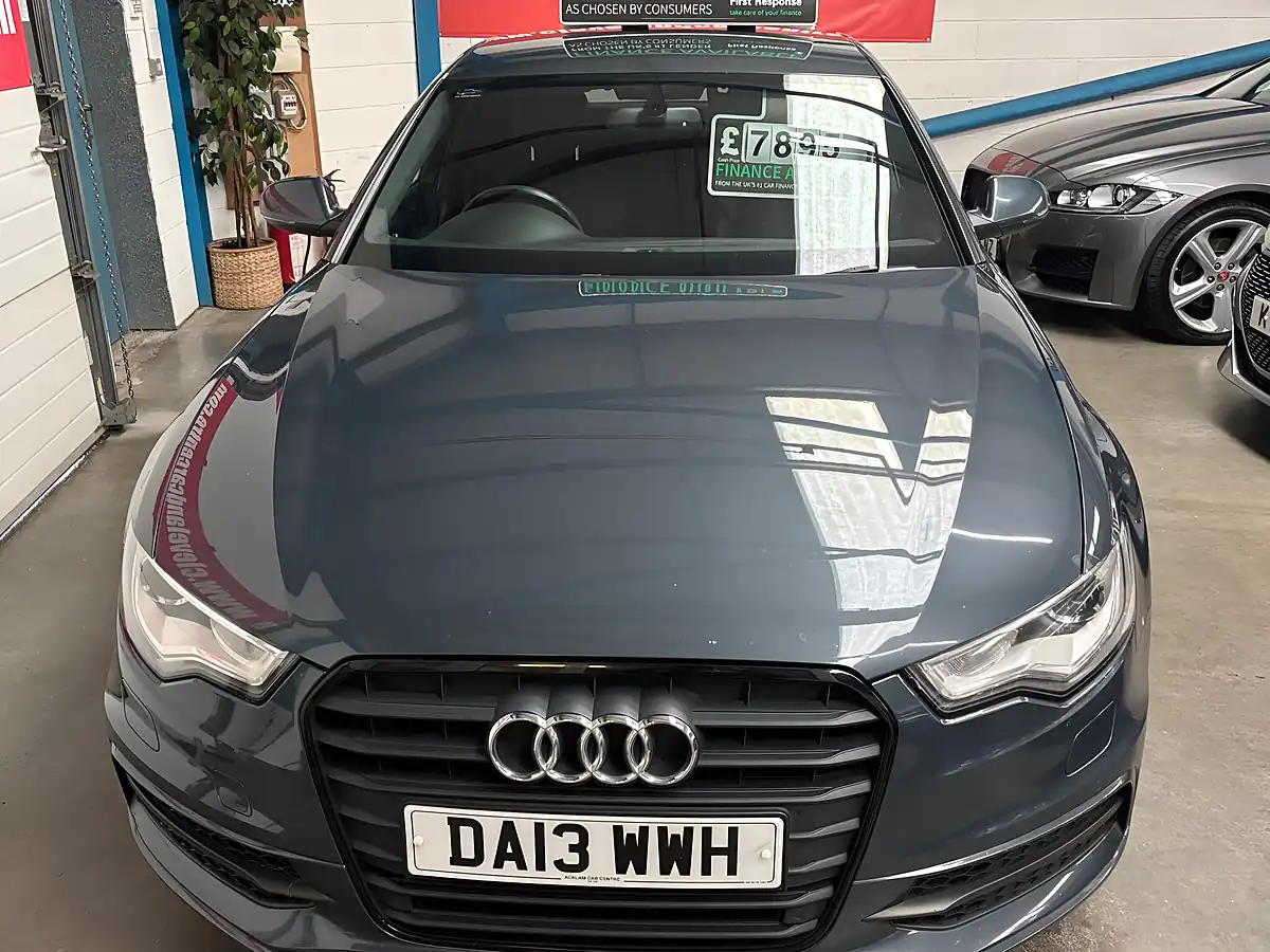 Used 2013 Audi A6 Saloon Black Edition Blue - Interior and Exterior details 6
