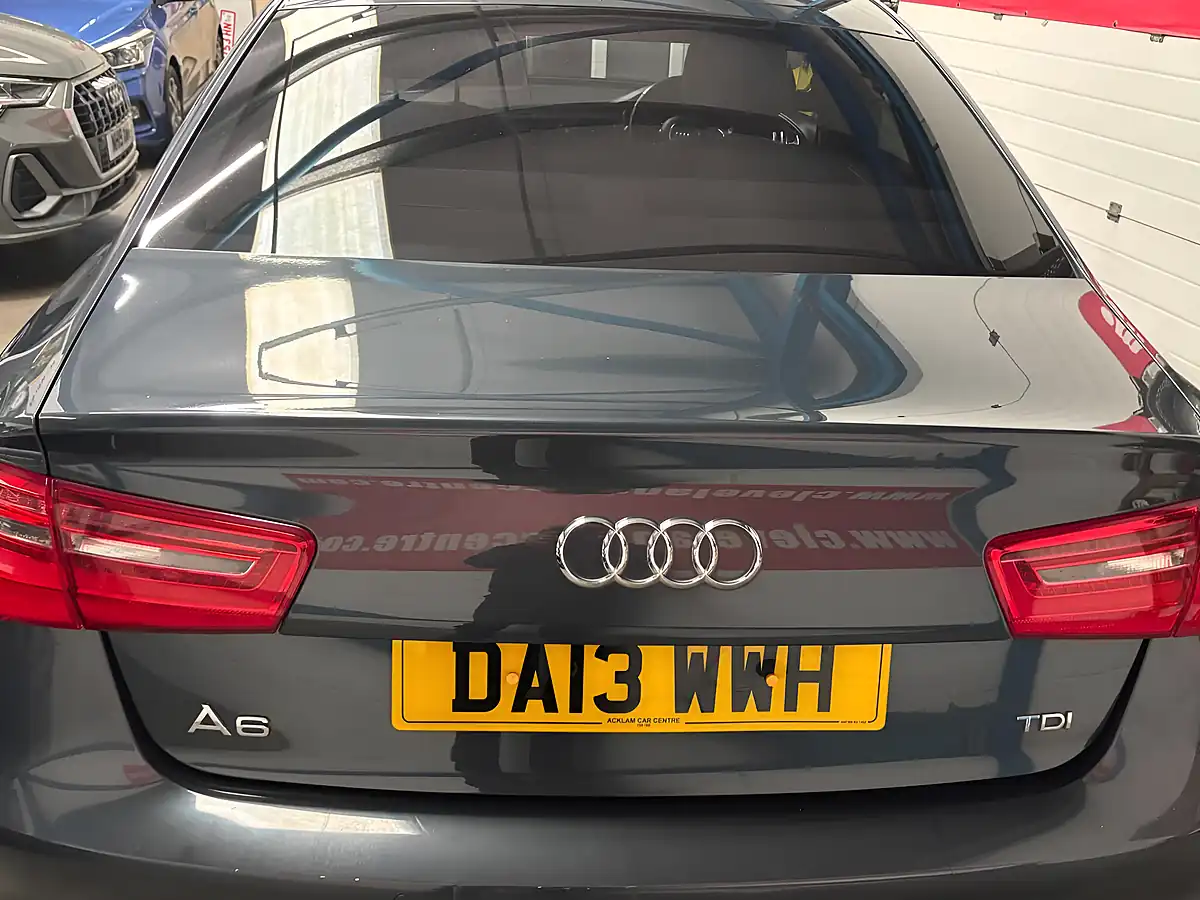 Used 2013 Audi A6 Saloon Black Edition Blue - Interior and Exterior details 7