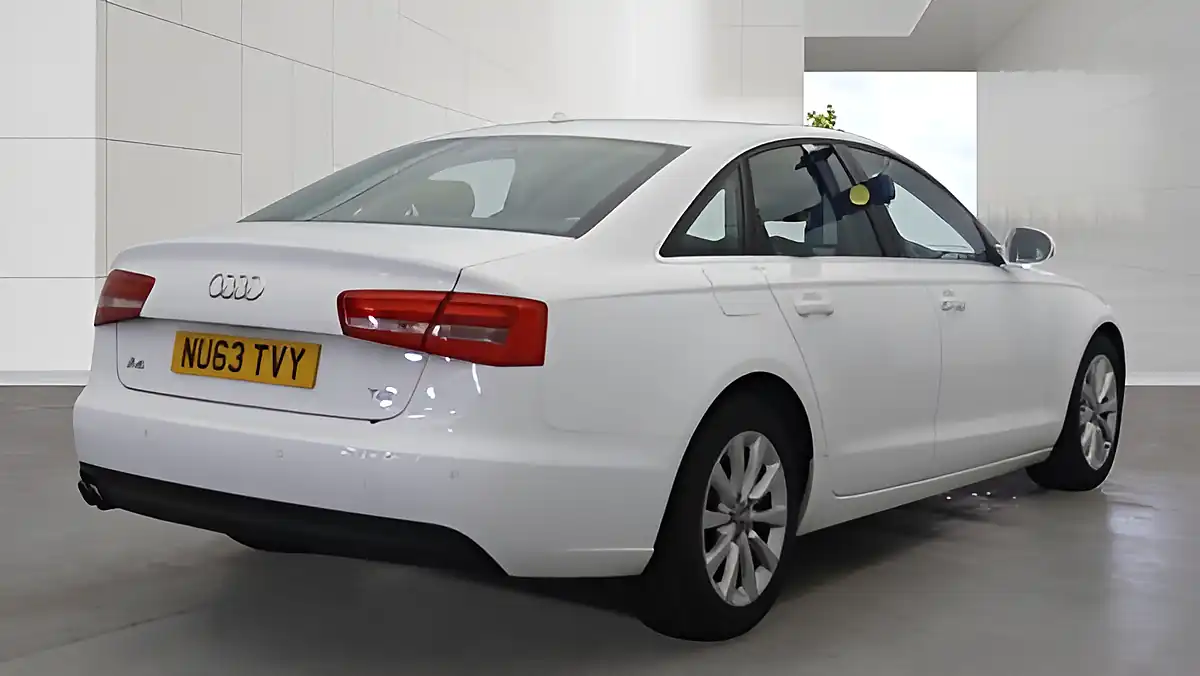 Used 2013 Audi A6 Se Glacier White - Interior and Exterior details 4
