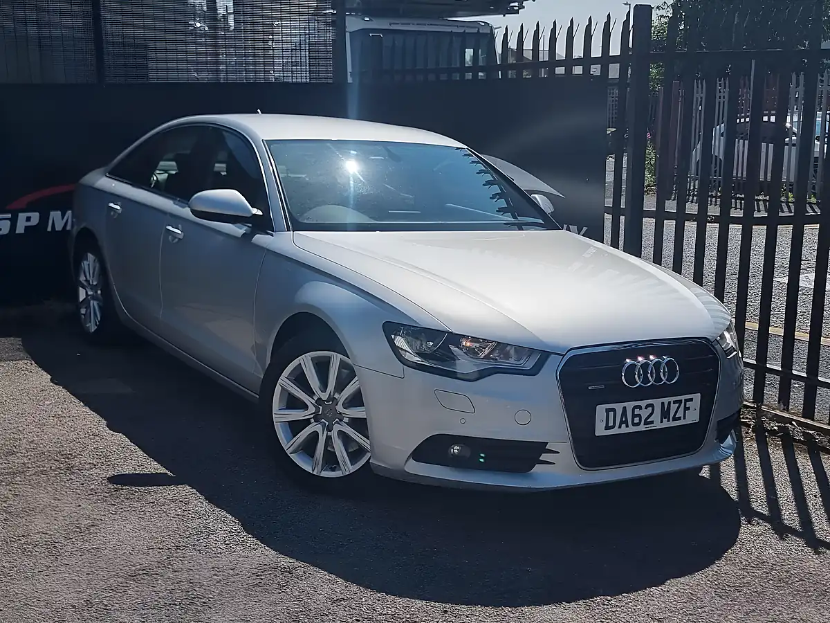 Used 2013 Audi A6 Se Silver - Front View
