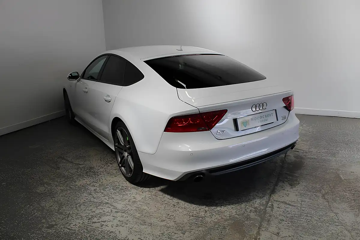 Used 2013 Audi A7 S Line White - Interior and Exterior details 5