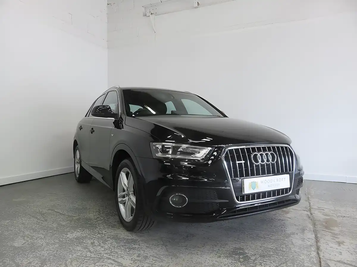 Used 2013 Audi Q3 S Line Black - Front View
