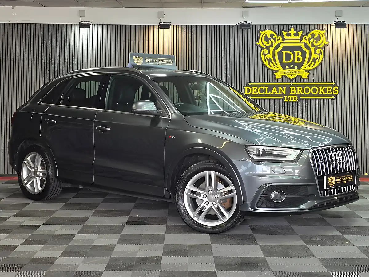 Used 2013 Audi Q3 S Line Grey - Front View