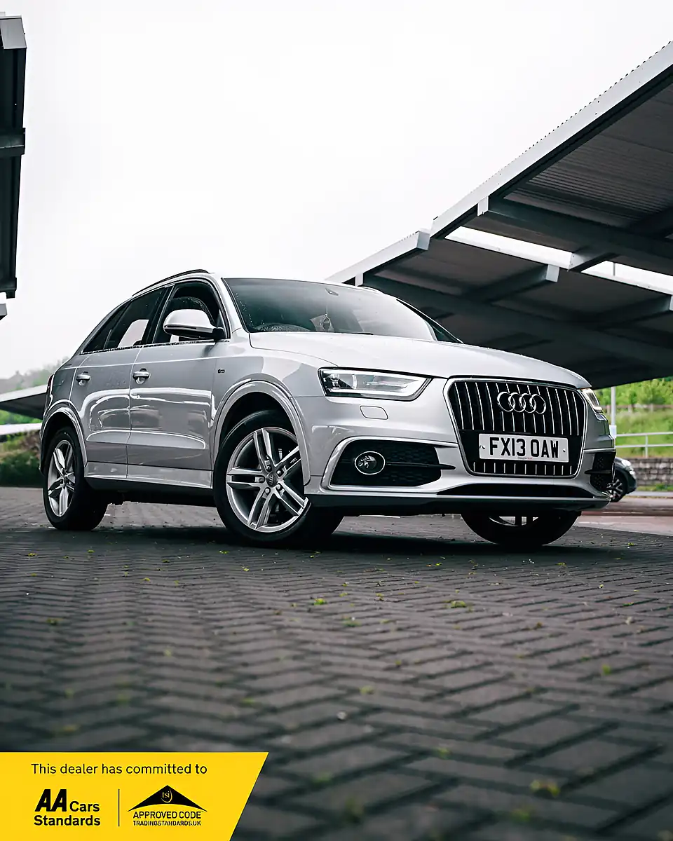 Used 2013 Audi Q3 S Line Silver - Front View