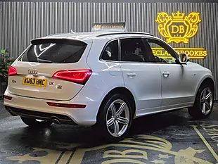 Used 2013 Audi Q5 S Line Plus White - Interior and Exterior details 3