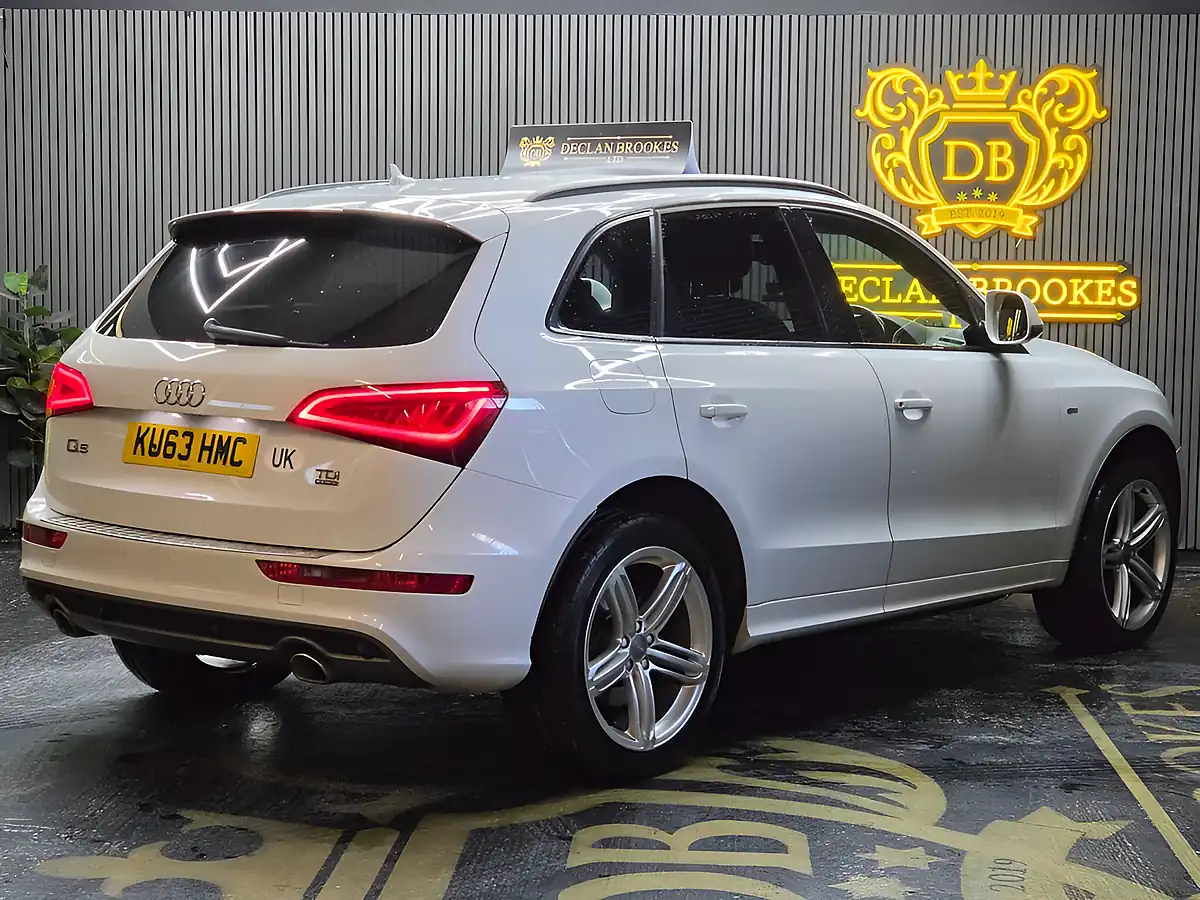 Used 2013 Audi Q5 S Line Plus White - Interior and Exterior details 3
