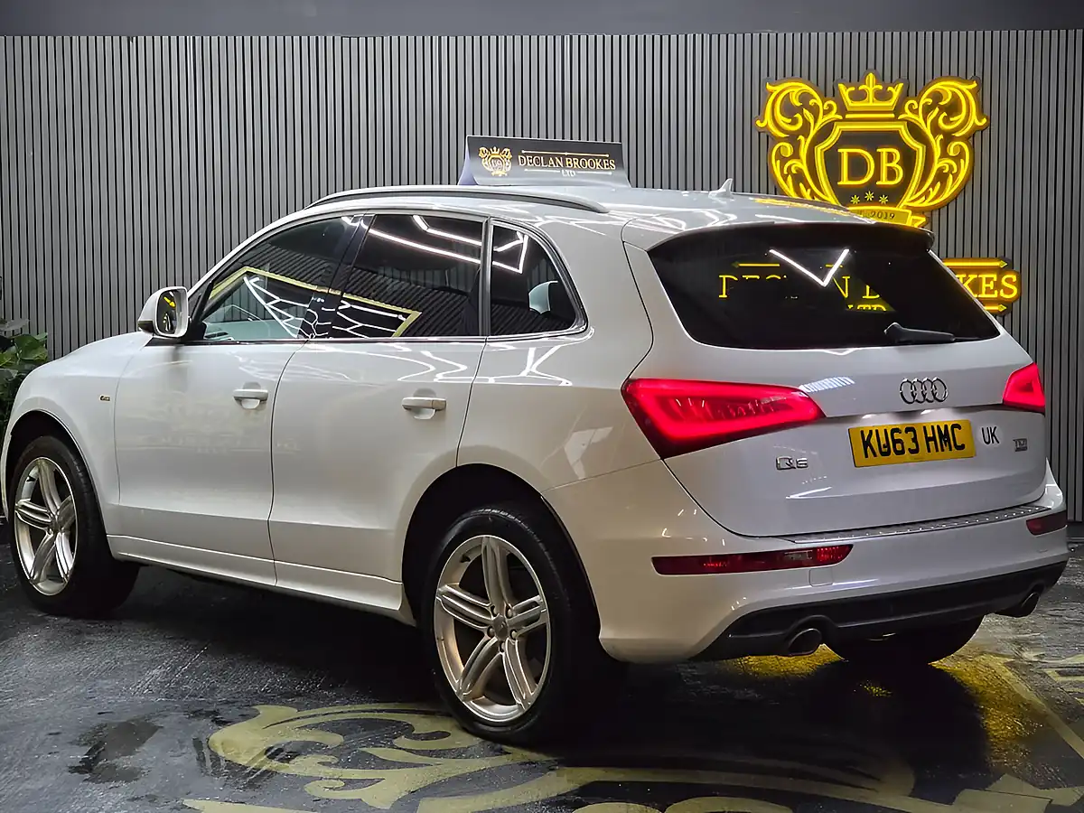Used 2013 Audi Q5 S Line Plus White - Interior and Exterior details 5