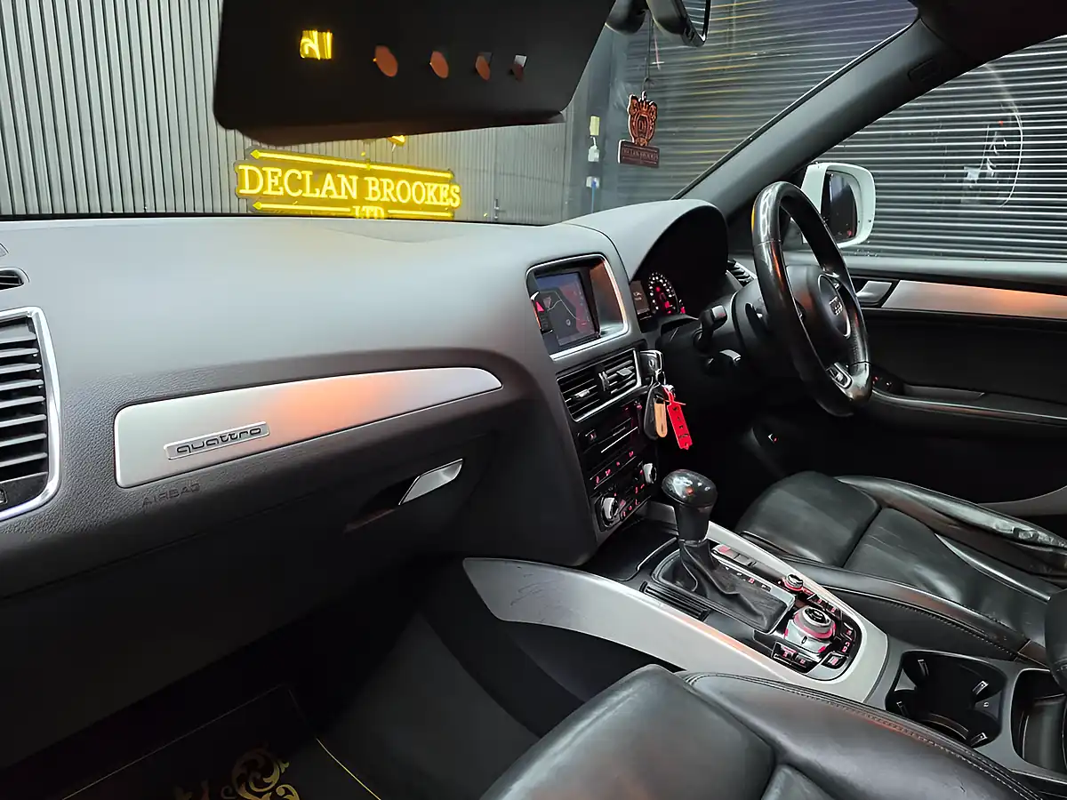 Used 2013 Audi Q5 S Line Plus White - Interior and Exterior details 9