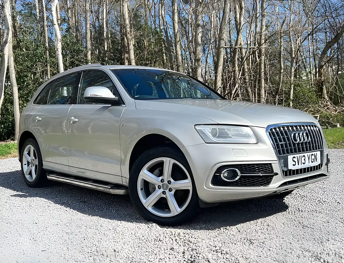 Used 2013 Audi Q5 S Line Sand Beige - Front View