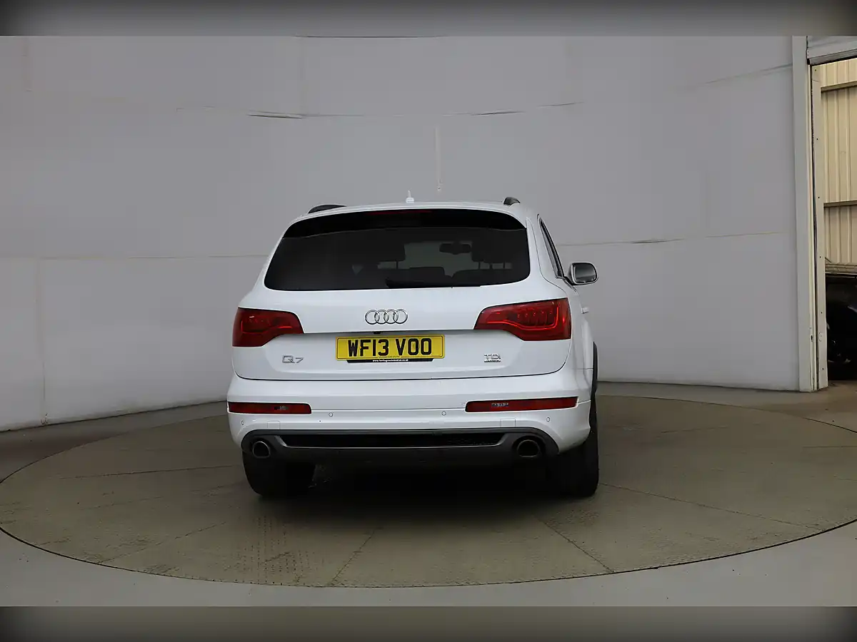 Used 2013 Audi Q7 S Line Plus White - Interior and Exterior details 3
