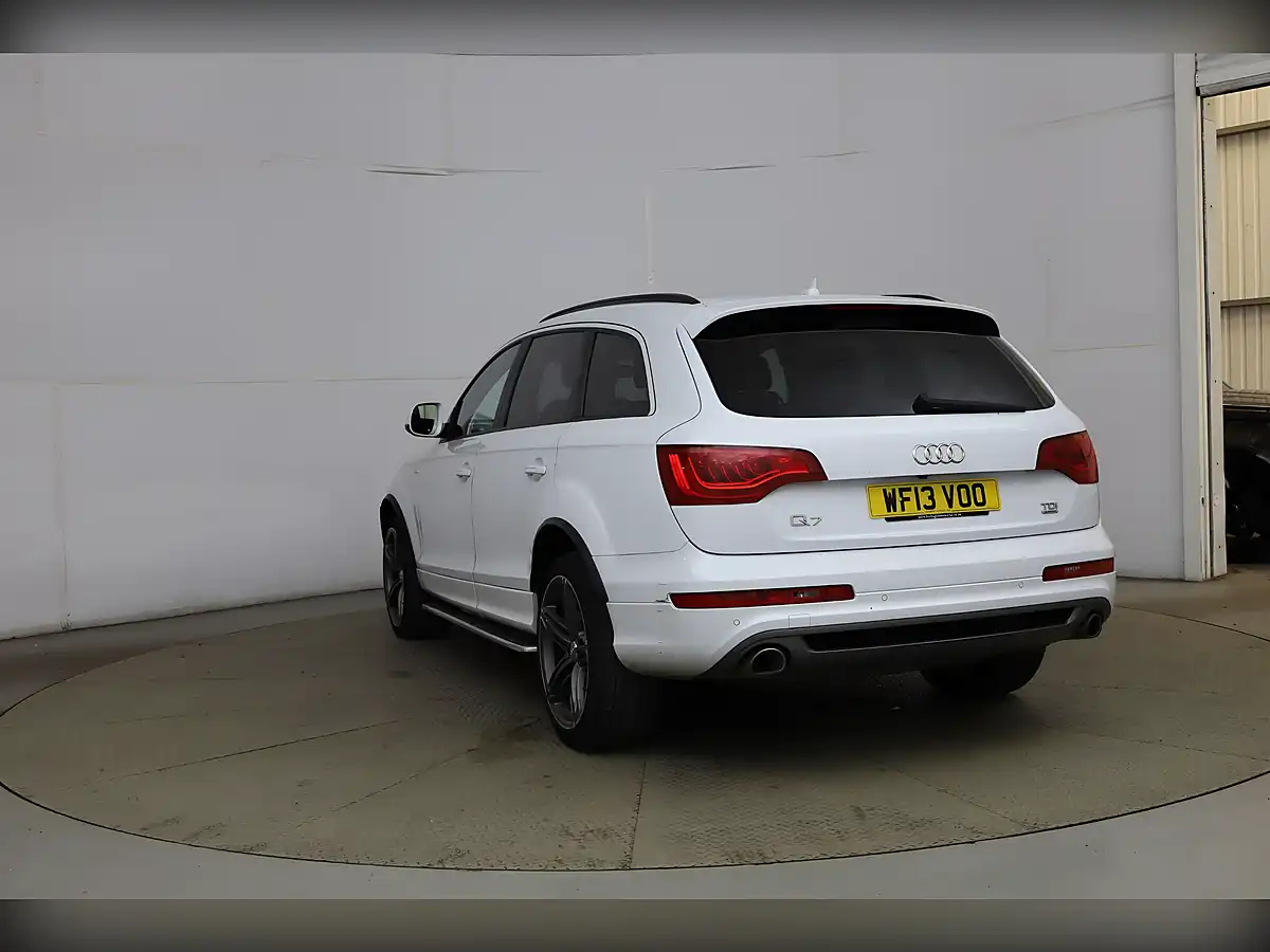 Used 2013 Audi Q7 S Line Plus White - Interior and Exterior details 4