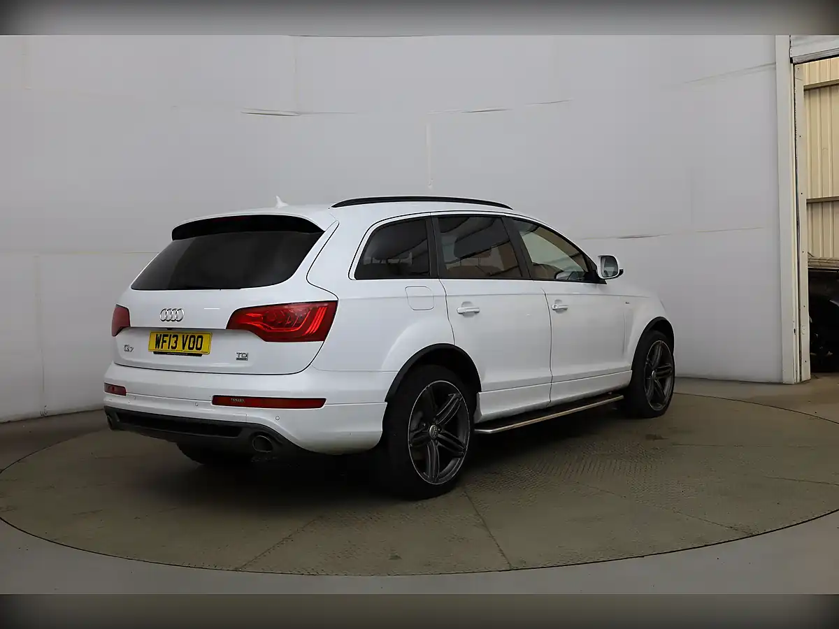 Used 2013 Audi Q7 S Line Plus White - Interior and Exterior details 5