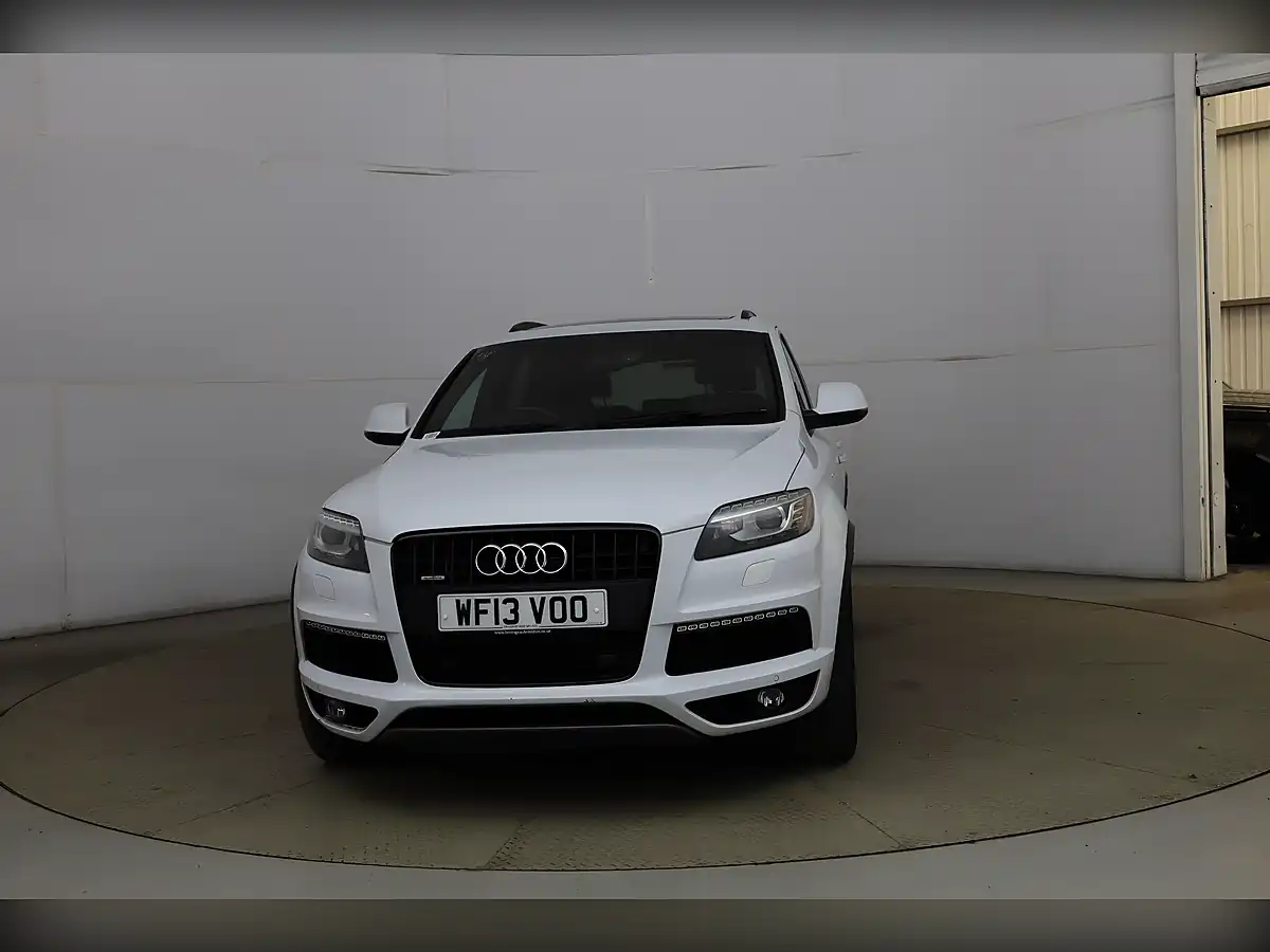 Used 2013 Audi Q7 S Line Plus White - Interior and Exterior details 6