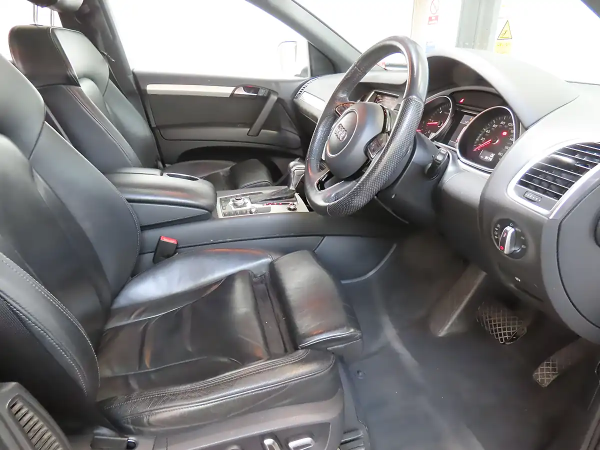 Used 2013 Audi Q7 S Line Plus White - Interior and Exterior details 9