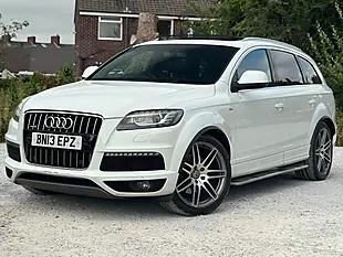 Used 2013 Audi Q7 S Line Plus White - Interior and Exterior details 2