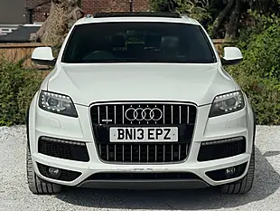 Used 2013 Audi Q7 S Line Plus White - Interior and Exterior details 5