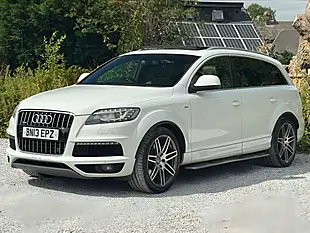 Used 2013 Audi Q7 S Line Plus White - Interior and Exterior details 6