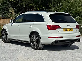 Used 2013 Audi Q7 S Line Plus White - Interior and Exterior details 7