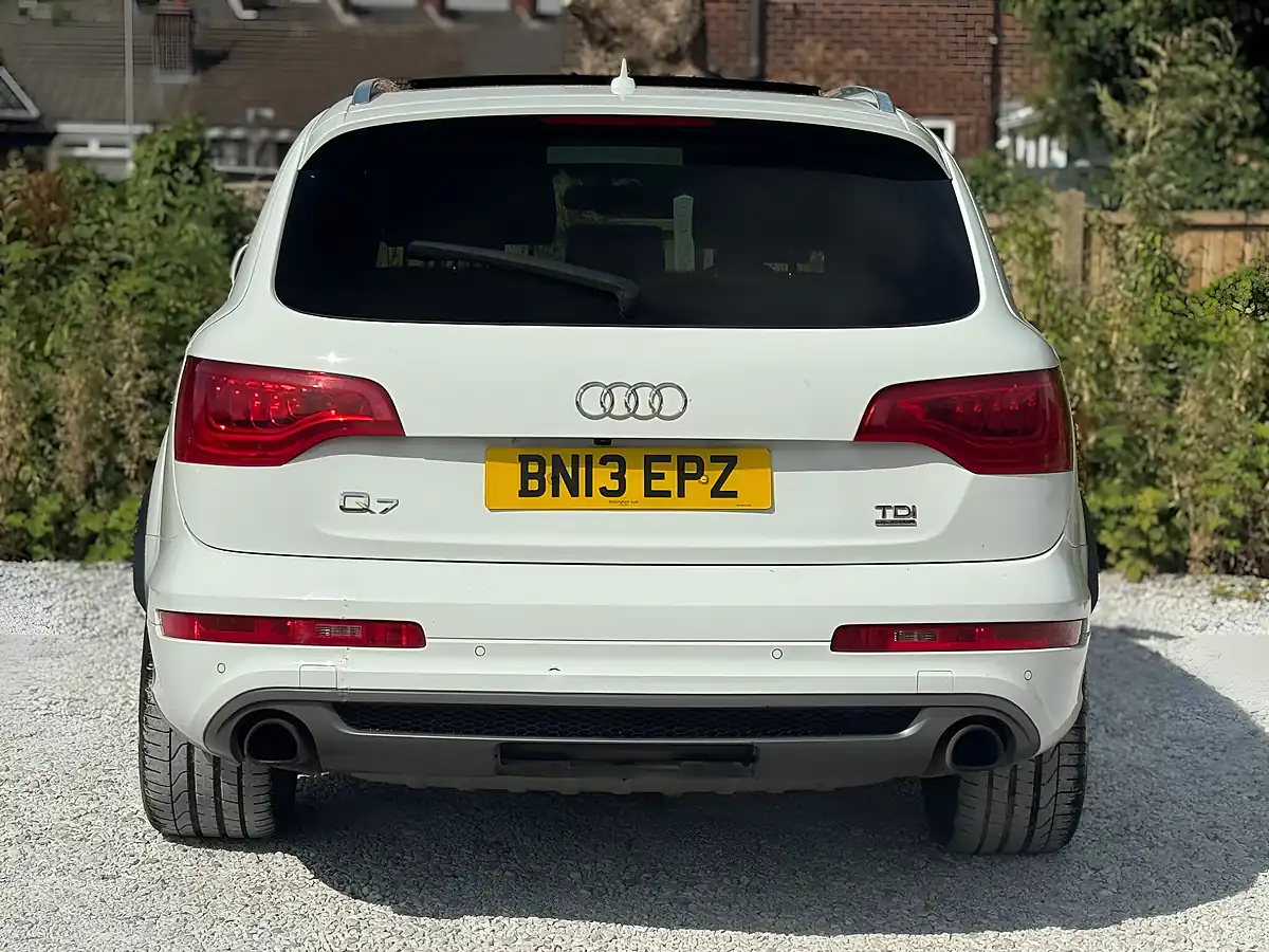 Used 2013 Audi Q7 S Line Plus White - Interior and Exterior details 9