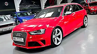 Used 2013 Audi RS4 Avant Red - Interior and Exterior details 14