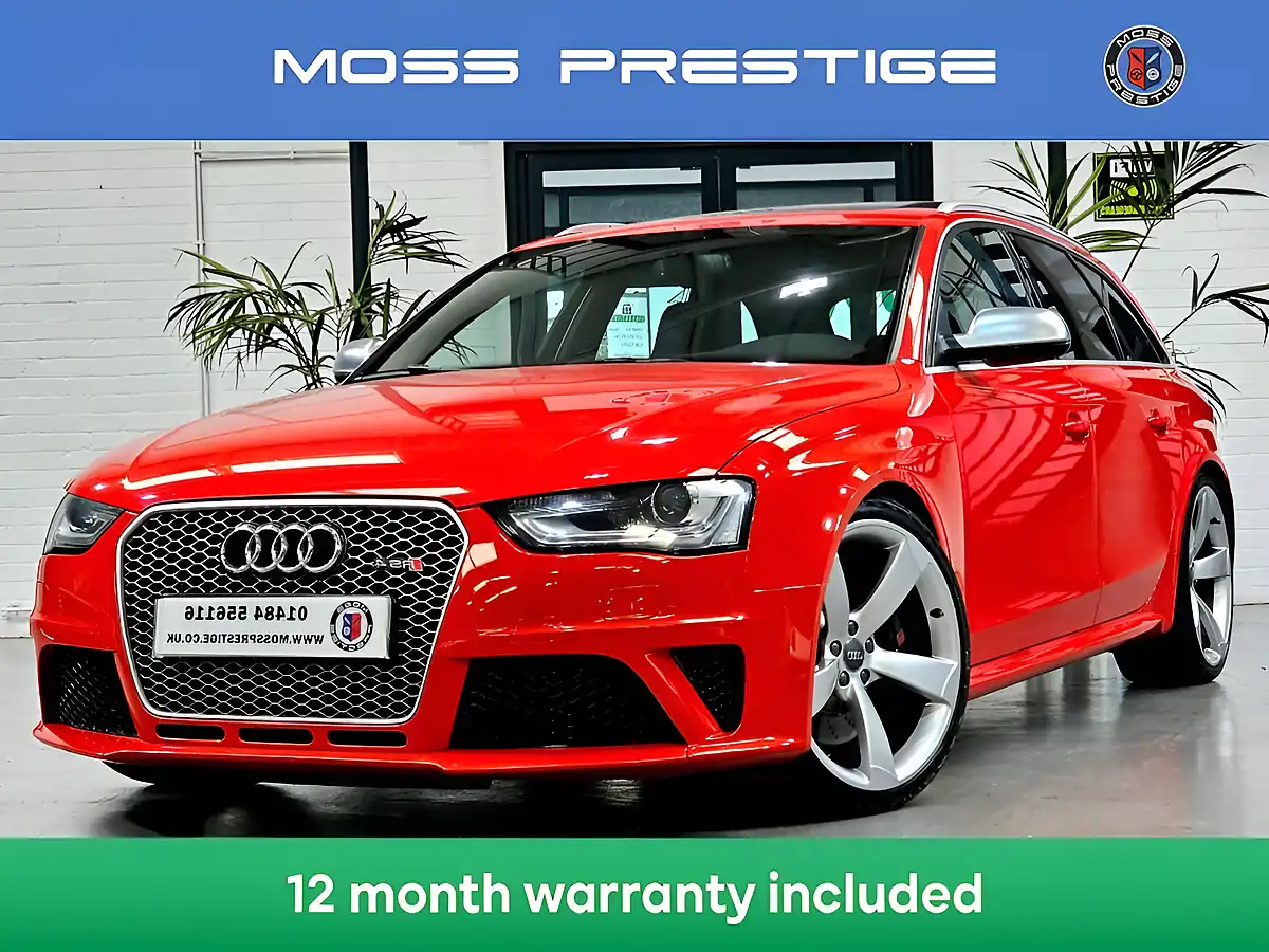 Used 2013 Audi RS4 Avant Red - Interior and Exterior details 3